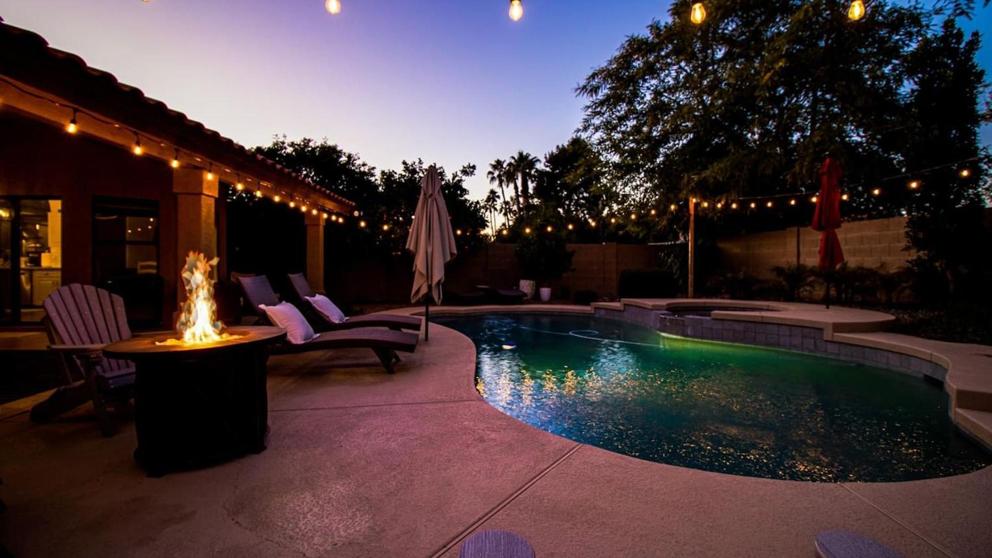 Stunning North Scottsdale Luxury Home Whtd Pool フェニックス エクステリア 写真