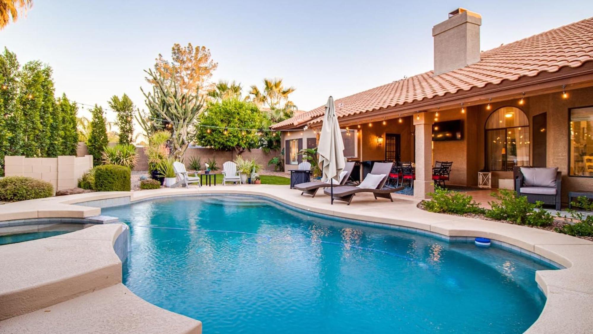 Stunning North Scottsdale Luxury Home Whtd Pool フェニックス エクステリア 写真
